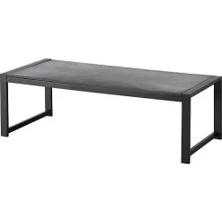 Andre Mærker Marinella Loungebord 130 X 60 Cm - Mørkegrå