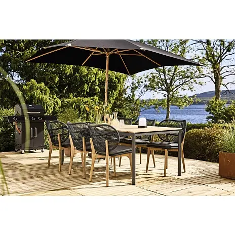 Andre Mærker Mood Classic Havebord Med 6 Vejle Havestole - Billede 6