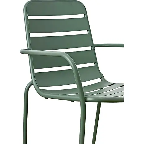Andre Mærker Tampa Stabelbar Havestol - Grøn - Billede 5