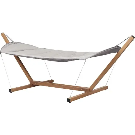 Andre Mærker Palermo Hængekøje - Teak/lys Grå