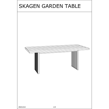 Andre Mærker Skagen Havebord Med 6 Mood Classic Rope Stole - Akacie/sort - Billede 9