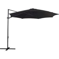 Andre Mærker Pompano Hængeparasol Ø: 300 Cm, Uden Fod - Sort