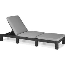 Keter Daytona Solseng 4 Positions 195 Cm - Grå