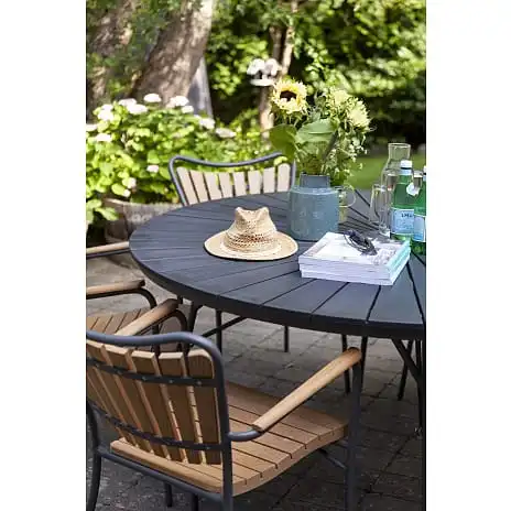 Kerteminde Nonwood Havestol, Antracit Stel - Billede 4