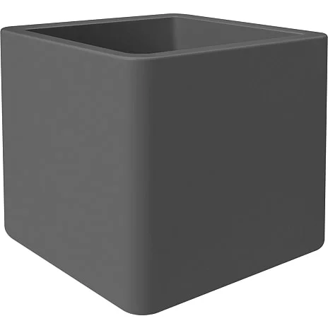 Elho Pure Soft Brick Krukke Med Hjul - Antracit