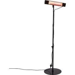 HEAT1 Stativ Med Fast Fod - Sort