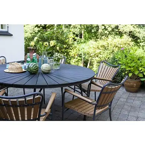 Kerteminde Nonwood Havestol, Antracit Stel - Billede 5