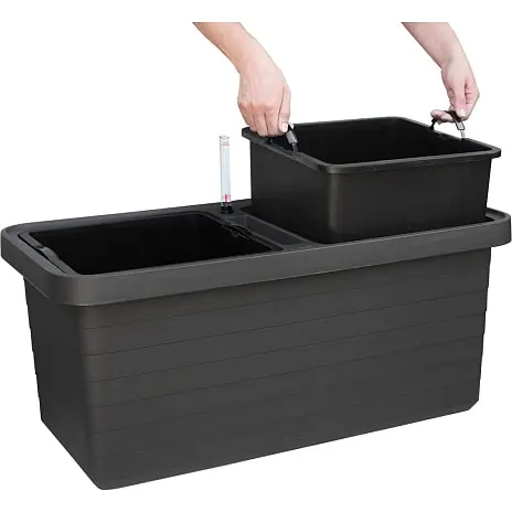 Pindstrup Selvvandingskasse Uno - Antracit - Billede 4