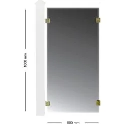 HORTUS Glashegnspakke 100x50cm Tillægsmodul