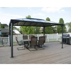 Canopia By Palram Palram – Canopia Martinique Havepavillon 4300 - Antracitgrå