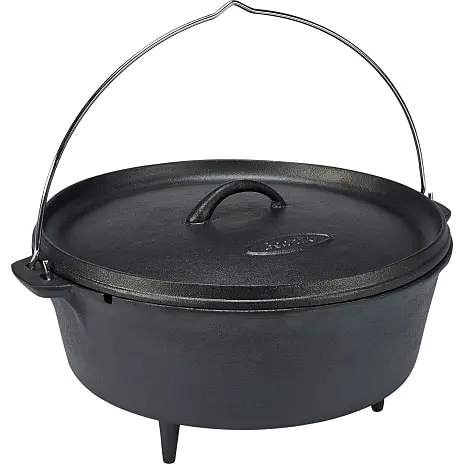 Bon-Fire Dutch Oven Støbejernsgryde 7,6L - Sort