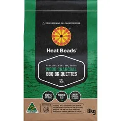 Heat Beads Hardwood Briketter 8 Kg