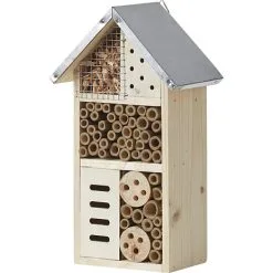 Andre Mærker Insekthotel Med Tag I Metal