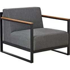 Andre Mærker Girona Loungestol Med Teak Armlæn