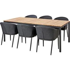 Andre Mærker Mood Classic Havebord Med 6 Carlow Stole