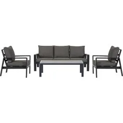 Andre Mærker Palamos Loungesæt - 2 Stole, 3-personers Sofa Og Bord