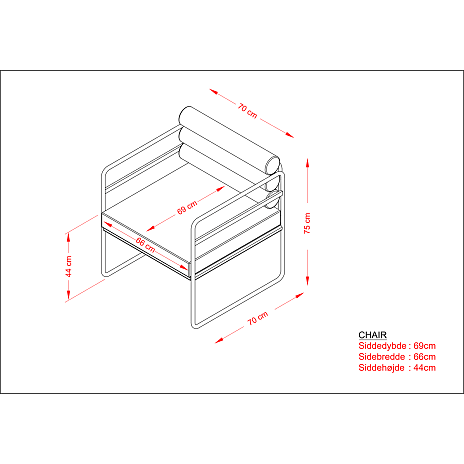 Andre Mærker Silkeborg Loungesæt 4 Dele - Billede 4