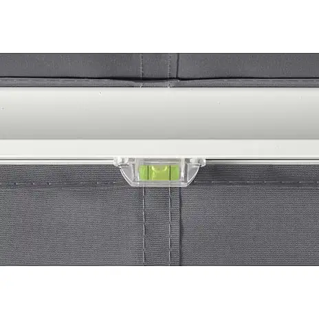 Andre Mærker Rivoli Markise L: 2,94 X D: 2,5 Meter - Hvid/grå - Billede 10