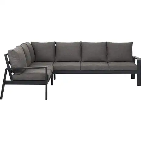 Andre Mærker Palamos Hjørnesofa - Aluminium/polyester - Grå - Billede 7