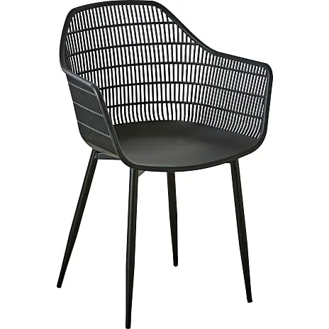 Andre Mærker Melville Havemøbelsæt M. San Jose Stole - Sort - Billede 6