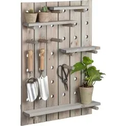 Land Plantereol Med 4 Hylder Til Væg