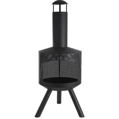 Dan Grill Crotone Bålsted M/skorsten - Sort