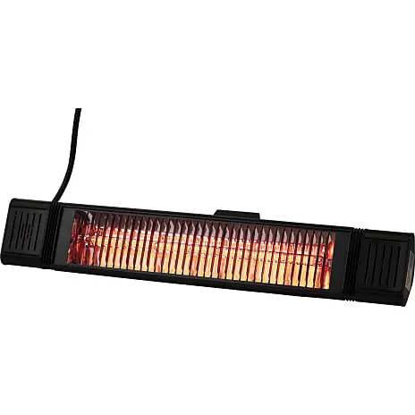 HEAT1 Eco Plus-line 2000W Terrassevarmer - Sort