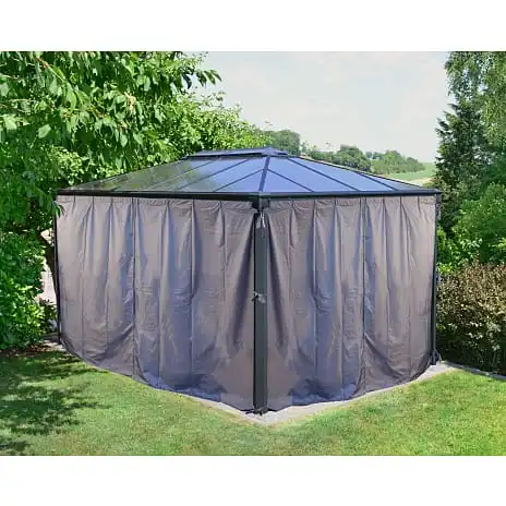 Canopia By Palram Palram - Canopia Martinique 4300 Gardinsæt Til Havepavillon - Billede 4