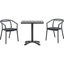 Andre Mærker Carlton Cafésæt M/ 2 Conroe Stole