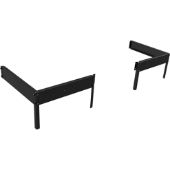 Halls Qube Lean-to 26 Fundament - Sort