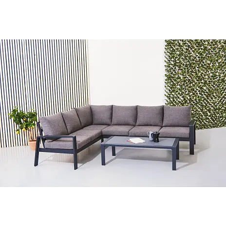 Andre Mærker Palamos Hjørnesofa - Aluminium/polyester - Grå - Billede 11