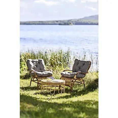 Andre Mærker Suma Rattan Loungestol - Natur - Billede 4