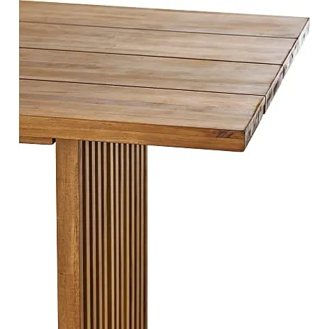 Andre Mærker Skagen Havebord Med 6 Mood Classic Rope Stole - Akacie/sort - Billede 7