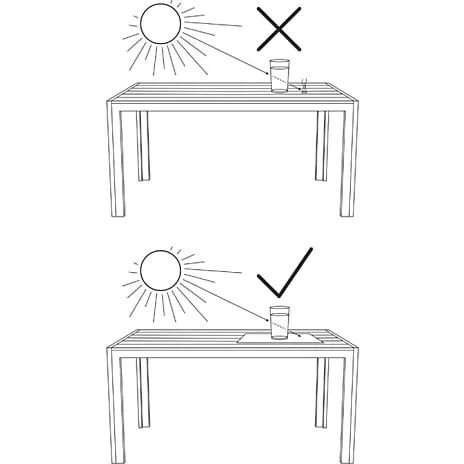 Kerteminde Sort - Nonwood Ø80 Cm Cafébord, Antracit Stel - Billede 2