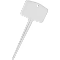 Elho Green Basics Planteskilte Medium - Hvid