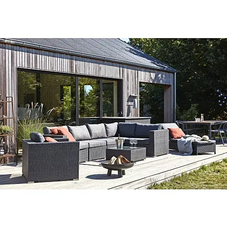 Andre Mærker Napoli Hjørnepude - Grå - Billede 3