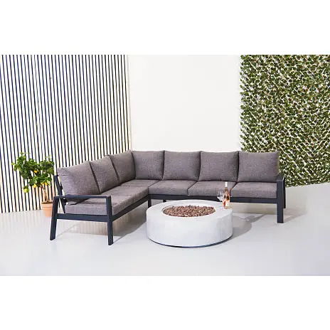 Andre Mærker Palamos Hjørnesofa - Aluminium/polyester - Grå - Billede 13