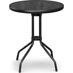 Andre Mærker Brighton Cafébord 60 Cm Rundt - Sort