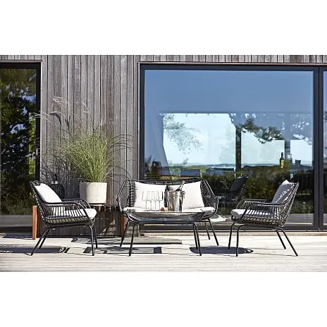 Andre Mærker Marsala Loungesæt - Sort - Billede 11