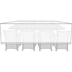 Andre Mærker Oxford Overtræk Til Havemøbelsæt - Flint Grå