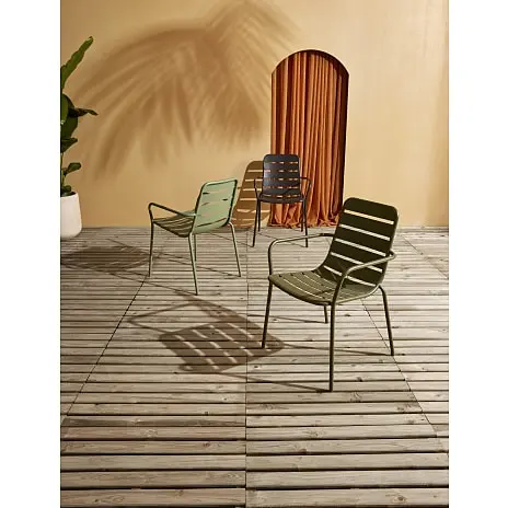 Andre Mærker Tampa Stabelbar Havestol - Grøn - Billede 2