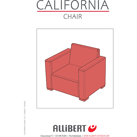 Keter California Loungestol - Mørkegrå - Billede 4