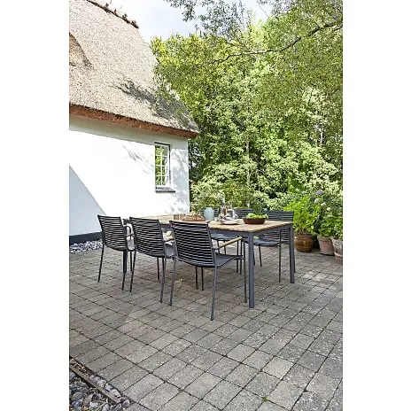 Andre Mærker Mood 208 X 100 Cm Havesæt Med 6 Mood Classic - Antracit - Billede 7