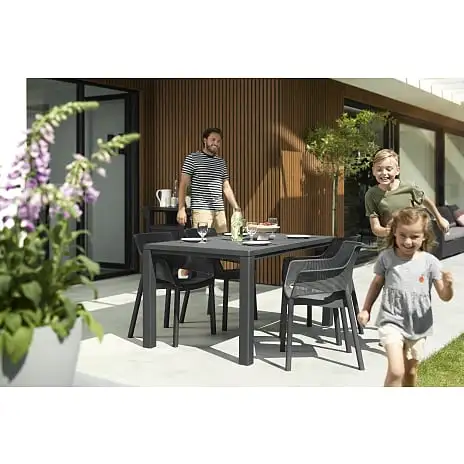 Keter Julie Havebord - Mørkegrå - Billede 3