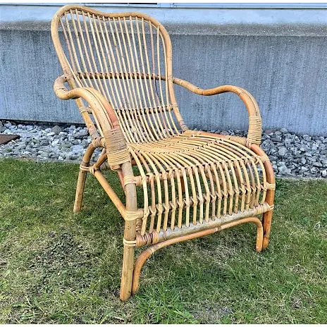 Andre Mærker Suma Rattan Loungestol - Natur - Billede 8