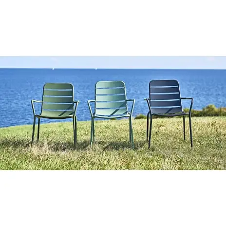 Andre Mærker Tampa Stabelbar Havestol - Grøn - Billede 4