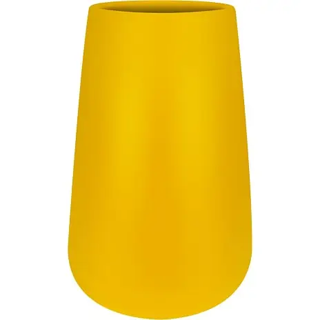 Elho Pure Cone Høj - Mørkegul